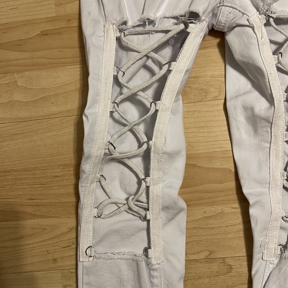 Size 1 fashion nova string thigh pants - Picture 2 of 4